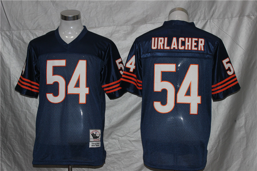 Men's Chicago Bears Brian Urlacher Mitchell & Ness Navy Legacy Jersey